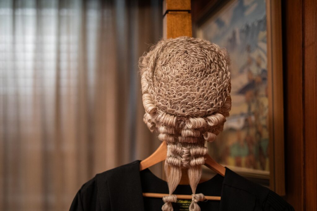 Barrister wig